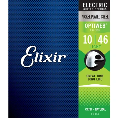 Afbeelding van Elixir 19052 Electric NPS Optiweb Light 10 46 snarenset