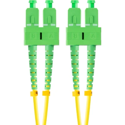 Afbeelding van Hose Lanberg G657A1 Yellow 1 m Duplex