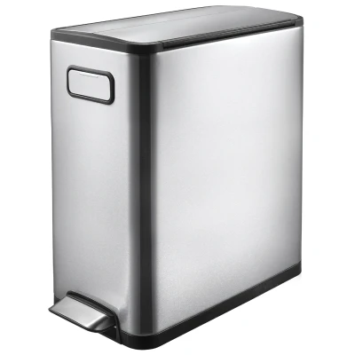 Afbeelding van EKO Ecofly Step Bin 20L Mat RVS