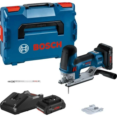 Afbeelding van Bosch GST 18V 155 SC Li ion Accu Decoupeerzaag Set (2x 4.0Ah) In L Boxx 360 Grip 3800 Tpm