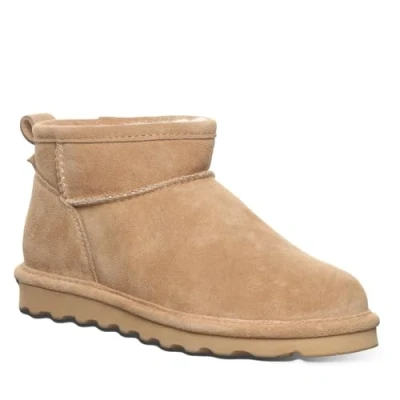 Afbeelding van BEARPAW Shorty winterenkellaarzen voor dames Lamsvachtlaarzen 2860W 243 Ice Coffee