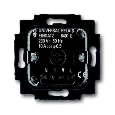 Afbeelding van Busch Jaeger Universele relaissokkel 10A inbouw 6401 U 102