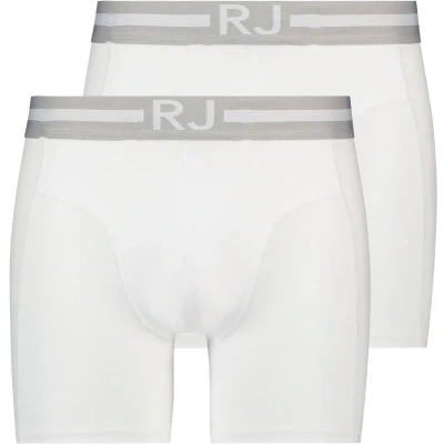 Afbeelding van RJ Bodywear Everyday Breda boxer (2 pack) heren normale lengte wit Maat: L