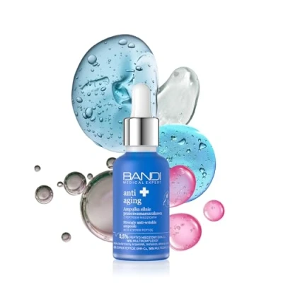 Afbeelding van Bandi Copper Peptide Serum Verstevigende Huidverzorging voor Rimpels. Dag en Nachtverzorging met Koper Huidverjonging. Ideaal een jeugdige uitstraling!