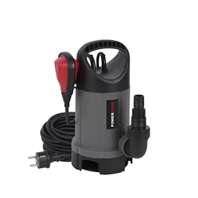 Afbeelding van Dompelpomp Powerplus 7500 ltr/u (400 W, Draaghandvat, Vlotterschakelaar)