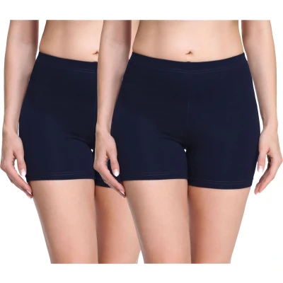 Afbeelding van Merry Style Dames Leggings Shorts Korte Viscose Wielershorts 2Pack MS MS10 283 LE 2P Zwart/Zwart (2Pack) M