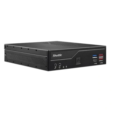 Afbeelding van Shuttle Slim PC DH670V2 , S1700, 2x HDMI, DP 2.5G LAN, COM, 8x USB, 1x 2.5 M.2, 24/7