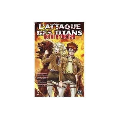 Afbeelding van L&#039;ATTAQUE DES TITANS Before the Fall Tome 5