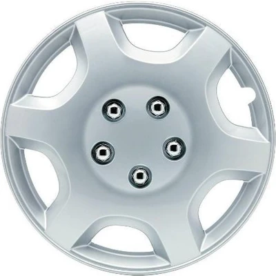 Afbeelding van Car Plus Wieldoppen Monaco 13 Inch Abs Zilver Set Van 4