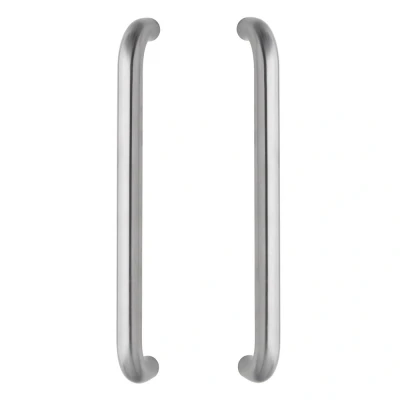 Afbeelding van Deurgrepen set U vorm 830x80x30mm geborsteld RVS