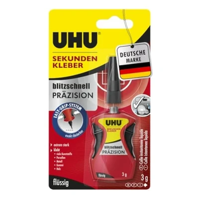 Afbeelding van UHU 34340 Precisie secondelijm, transparant