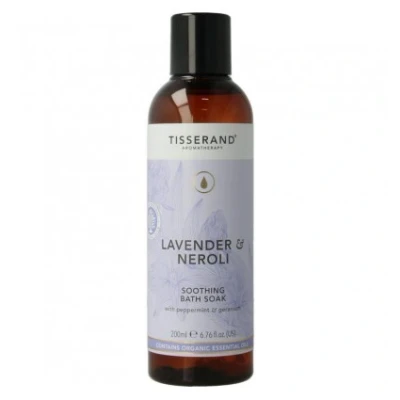 Afbeelding van Tisserand Bath soak lavendel &amp; neroli 200 Milliliter