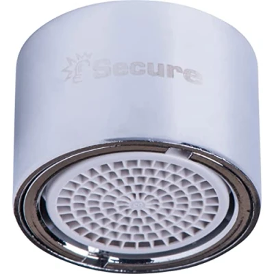 Afbeelding van Cornat Straalregelaar M22 x 1 IG diefstalbestendig waterbesparing tot 60% met afdichting geschikt voor standaard armaturen zilver van messing / beluchter mengmondstuk TECWS200