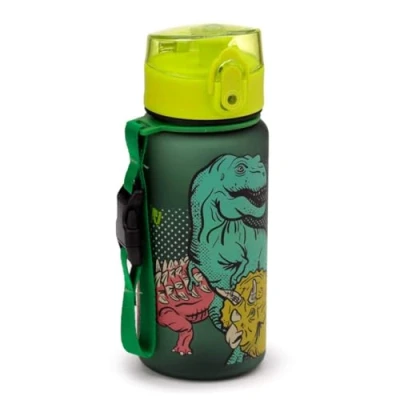 Afbeelding van Dinosauria Pop Top 350ml Breukbestendige Kinder Drinkfles