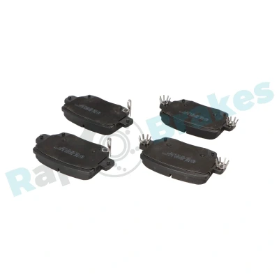 Afbeelding van RAP BRAKES R P1719 Remblokkenset Achteras Met akoestische slijtagewaarschuwing TESLA: Model 3, Y