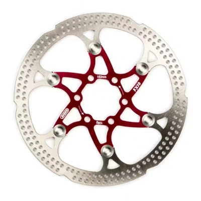 Afbeelding van Elvedes Floating rotor 160mm 108g 6 gaats+bout rood 2015148