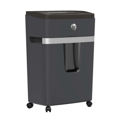 Afbeelding van HP Pro 18CC Papierversnipperaar Shredder Beveiligingsniveau P 4 Cross Cut 30 Liter Professioneel Kantoorgebruik Zwart