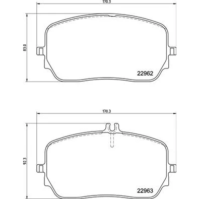 Afbeelding van Brembo Remblokset P 50 149