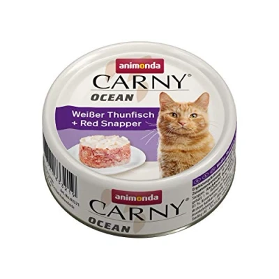 Afbeelding van Animonda Carny Ocean Witte Tonijn en Red Snapper 6 x 80 gram