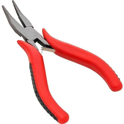 Afbeelding van Precisie Tang Mini Gebogen Bek 125mm
