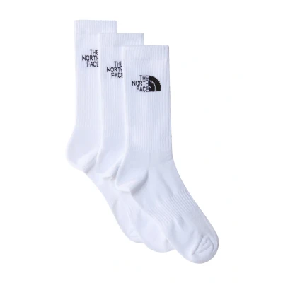 Afbeelding van The North Face Multi CUSH CREW 3PACK Sokken, Maat: XS, Tnf white