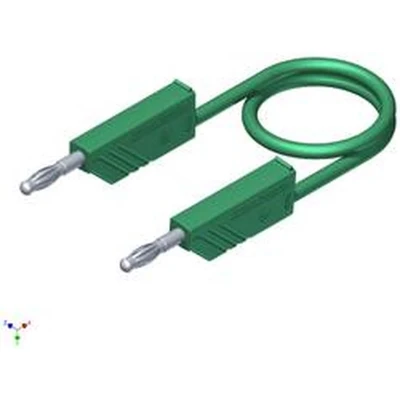 Afbeelding van SKS Hirschmann CO MLN SIL 150/1 Meetsnoer Banaanstekker 4 mm 1.50 m Groen 1 stuk(s)