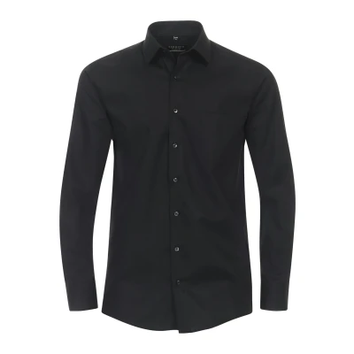 Afbeelding van Redmond Modern FIT Langarm IN Verschiedenen Overhemd, Heren, Maat: 3XL, Schwarz