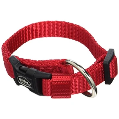 Afbeelding van Nobby Halsband „Classic rood L: 13 20 cm; B: 10 mm