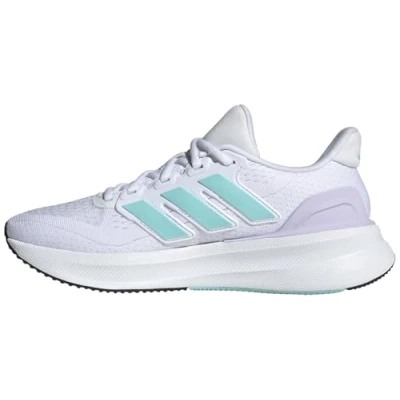 Afbeelding van adidas Performance Ultrarun 5 Women Hardloopschoenen neutraal, Dames, Maat: 41 1/3, Footwear white/flash aqua/core black Textiel/ synthetisch