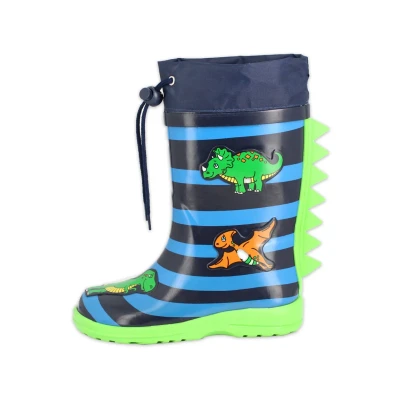Afbeelding van Beck jongens dinoworld rubberlaarzen, blauw, 21 EU