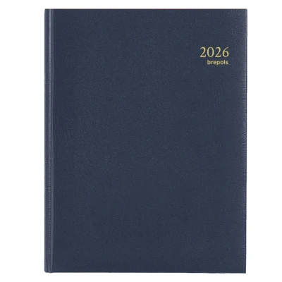 Afbeelding van Agenda 2024 Brepols Timing Lima 7dag/2pagina&#039;s blauw
