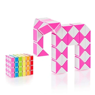 Afbeelding van CUBIDI® Magic Snake met 48 blokken Hersenkraker Voor Kinderen en Volwassenen