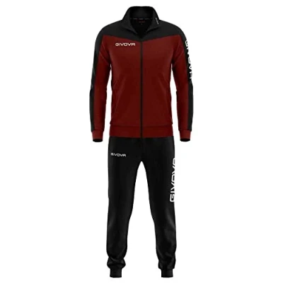 Afbeelding van Givova TR036 0810 4XL Roma Triacetaat, granaat/zwart,