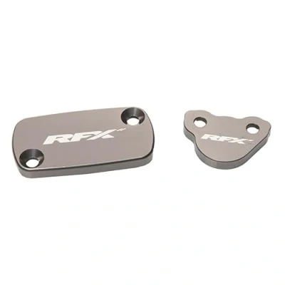 Afbeelding van RFX Pro Koppeling en Remresevoirdeksel Grijs Honda CRF450R 2002 2024 CRF250R 2004 CR125 CR250 2007 CRF250X 2019