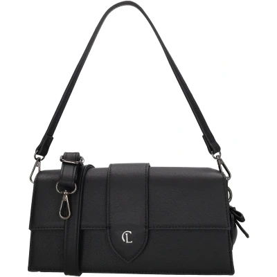 Afbeelding van Charm London Castle Hill Crossbodytas Schoudertas Overslag Schouderband Zwart