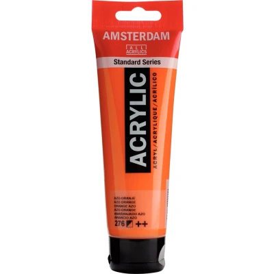 Afbeelding van 3x Talens acrylverf Amsterdam azo oranje