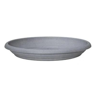Afbeelding van Scheurich 58946 onderzetters van kunststof, Graniet Grey, 24 cm diameter, 3,5 hoog