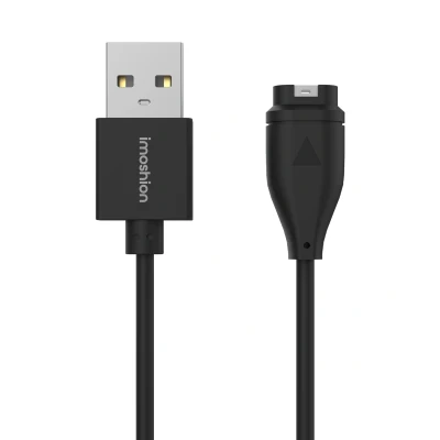 Afbeelding van USB A charging cable for Garmin watch 0,5 Meter van iMoshion 5 / Zwart