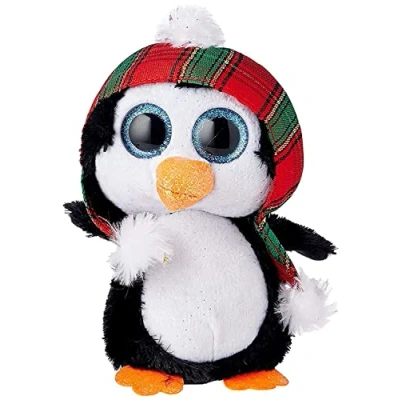 Afbeelding van TY Beanie Boo&#039;s Kerstmis Pinguïn Cheer 15 CM