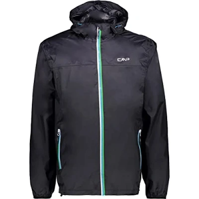 Afbeelding van CMP Regenjas voor heren van ripstop polyester, antraciet, XXL
