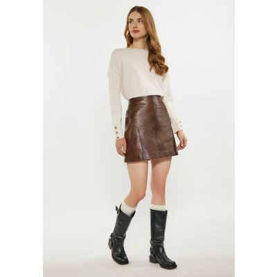 Afbeelding van Dreimaster Alijn rok, Dames, Maat: 38, Braun