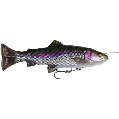 Afbeelding van Savage Gear 4D Line Thru Pulse Tail Trout 18cm 51g Kleur : Rainbow