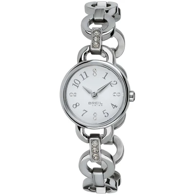 Afbeelding van Breil Horloge acciaiobiancogrigio, Dames, Maat: One Size, Acciaio bianco grigio
