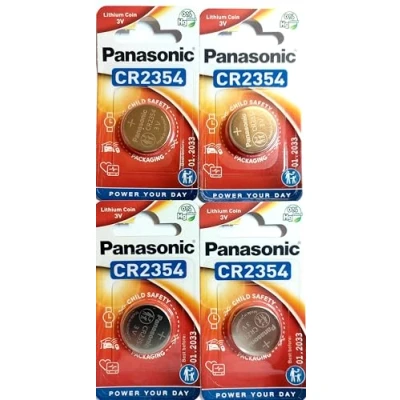 Afbeelding van 4 stuks Panasonic Lithium 3 Volt type CR2354 CR 2354 DL2354 BR2354 in originele verpakking