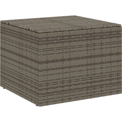 Afbeelding van Tuinbox 291 L poly rattan grijs