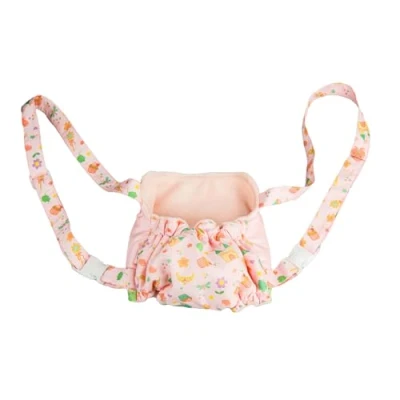 Afbeelding van Heless 520 Poppenaccessoire draagzak &quot;Princess Emily&quot;, in roze, geschikt voor poppen en knuffels van alle maten