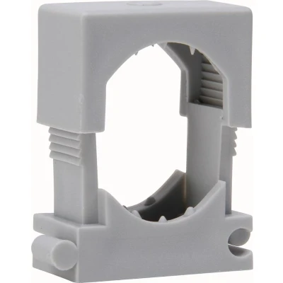 Afbeelding van Kopp drukzadel voor buis 12 20 mm pp grijs (30 stuks)
