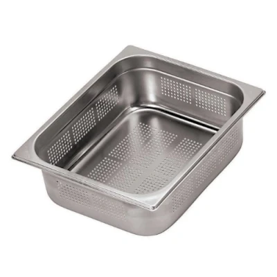 Afbeelding van Paderno Gastronorm Bak met Gaatjes 1/1 Roestvast Staal Zilver