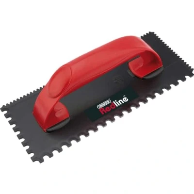 Afbeelding van Draper Redline 68495 Zelfklevende spreidtroffel, rood