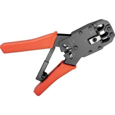Afbeelding van Goobay krimptang voor modulaire stekkers het krimpen van 4 , 6 en 8 polige type RJ10, RJ11, RJ12 RJ45